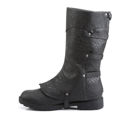 【FUNTASMA】GOTHAM-105 ブーツ Blk Distressed Pu【取寄】