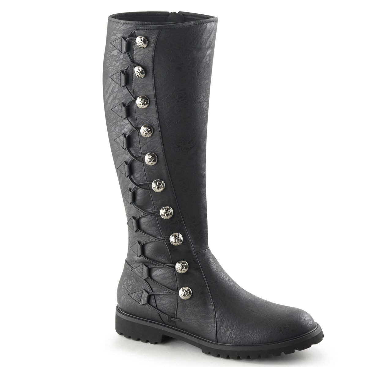 【FUNTASMA】GOTHAM-109 ブーツ Blk Distressed Pu【取寄】