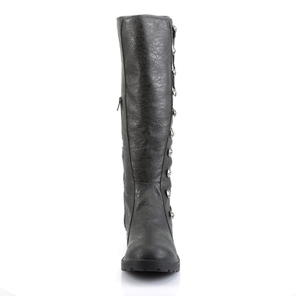 【FUNTASMA】GOTHAM-109 ブーツ Blk Distressed Pu【取寄】