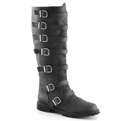 【FUNTASMA】GOTHAM-110 ブーツ Blk Distressed Pu【取寄】