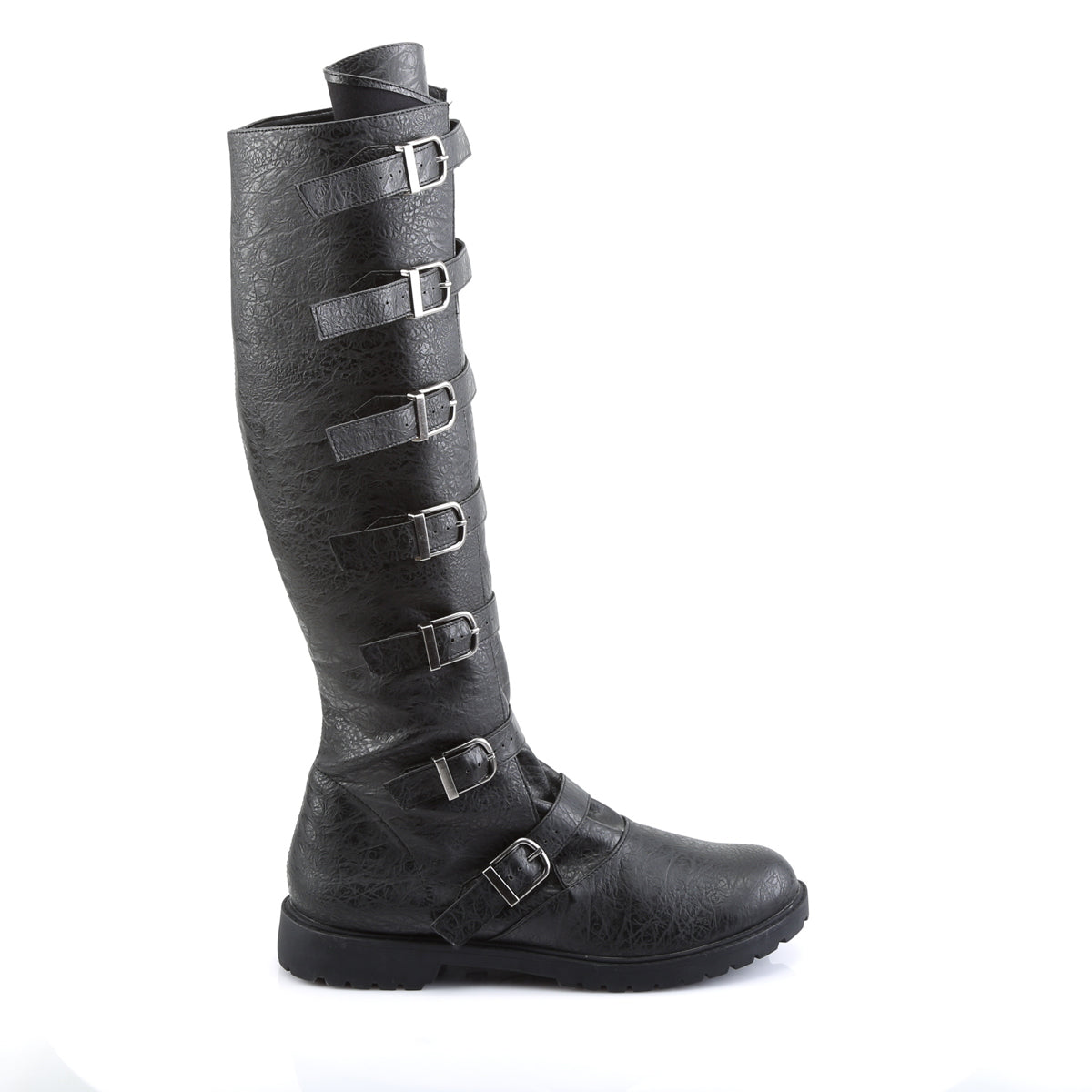 【FUNTASMA】GOTHAM-110 ブーツ Blk Distressed Pu【取寄】