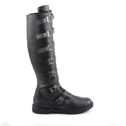 【FUNTASMA】GOTHAM-110 ブーツ Blk Distressed Pu【取寄】