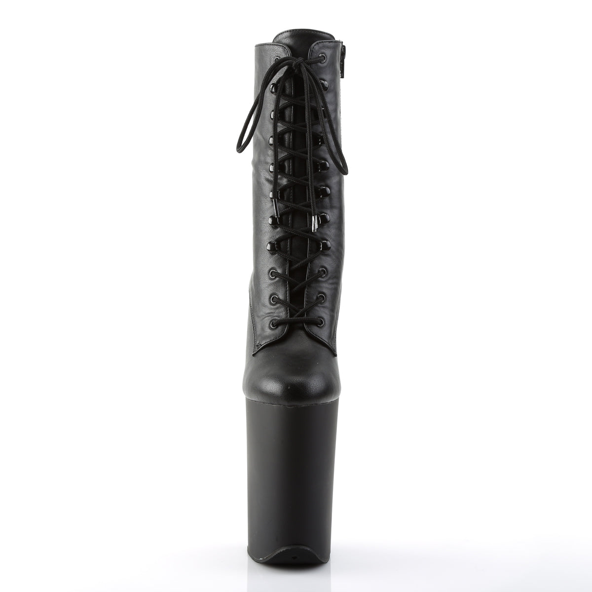 【PLEASER】INFINITY-1020 シューズ Blk Faux Leather/Blk Matte【取寄】