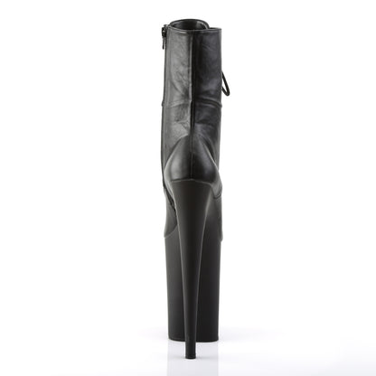 【PLEASER】INFINITY-1020 シューズ Blk Faux Leather/Blk Matte【取寄】