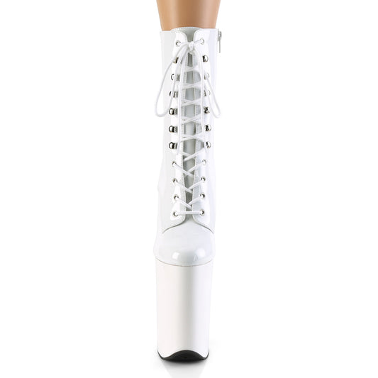 【PLEASER】INFINITY-1020 シューズ Wht Pat/Wht【取寄】
