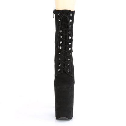【PLEASER】INFINITY-1020FS シューズ Blk Faux Suede/Blk Faux Suede【取寄】