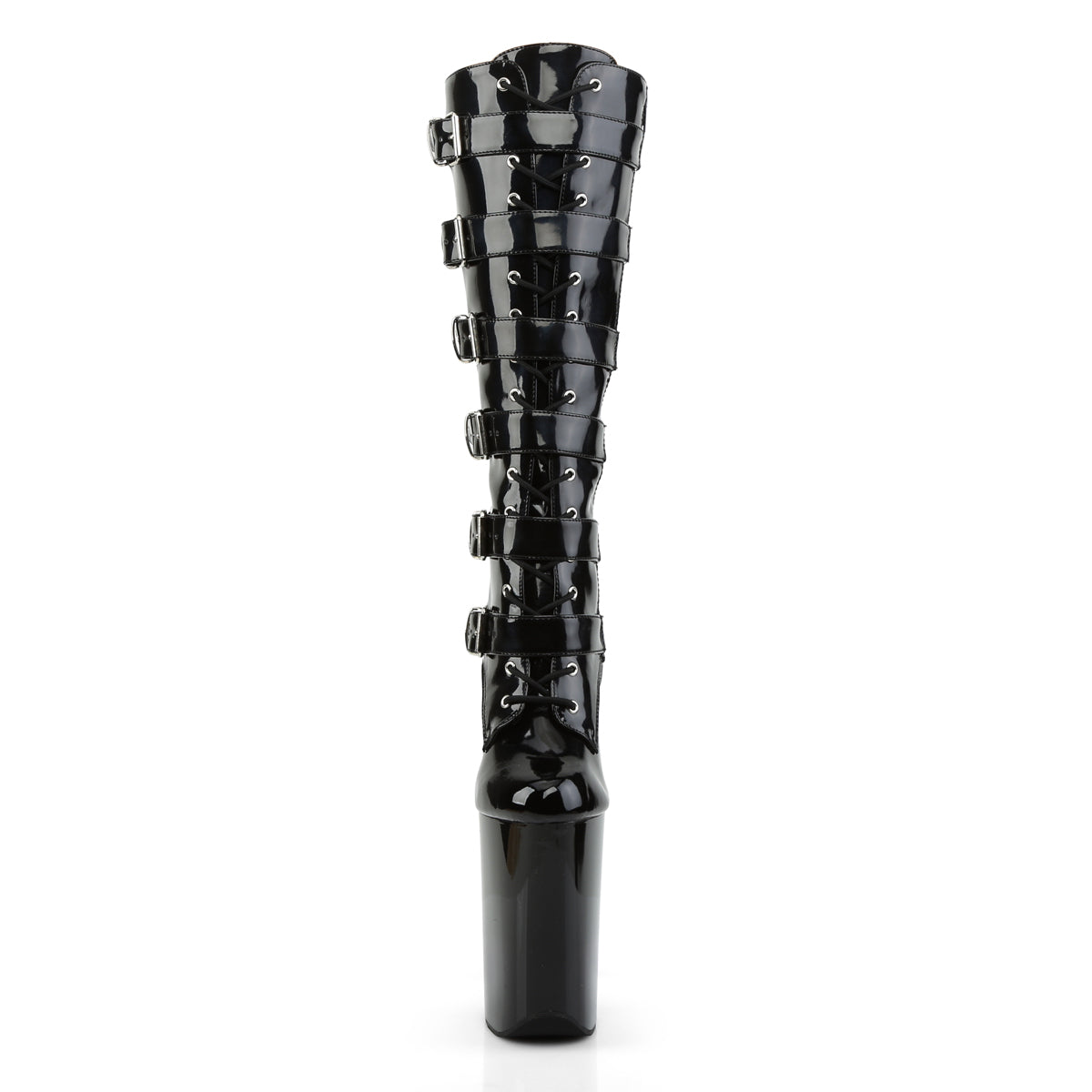 【PLEASER】INFINITY-2049 シューズ Blk Pat/Blk【取寄】