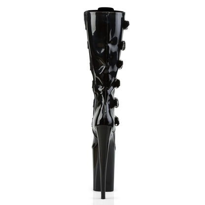 【PLEASER】INFINITY-2049 シューズ Blk Pat/Blk【取寄】