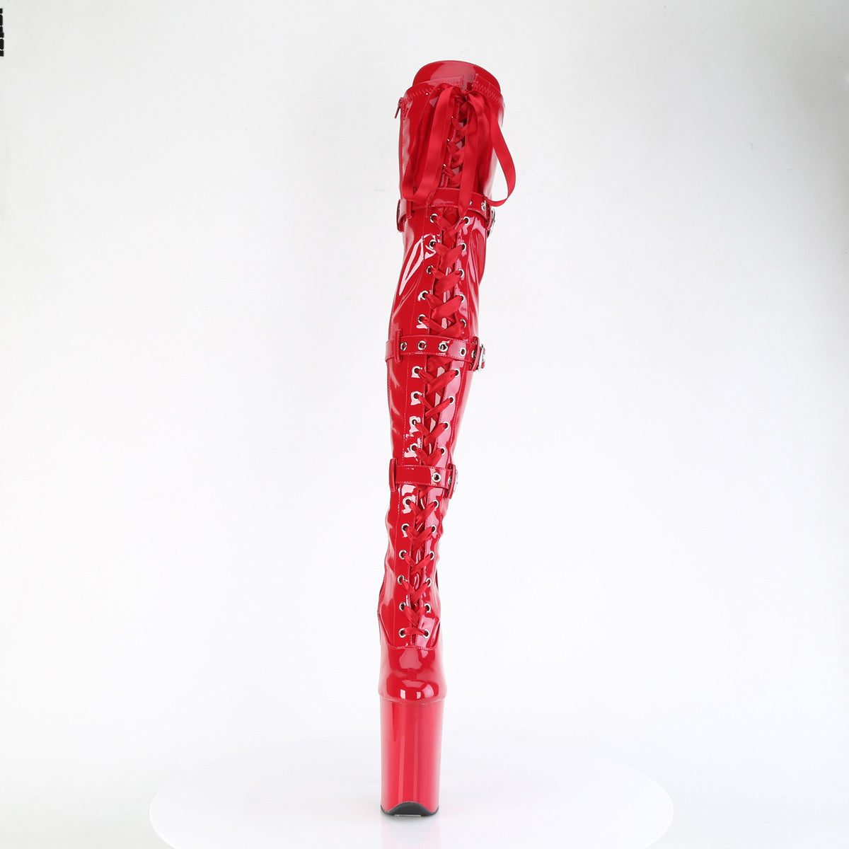 【PLEASER】INFINITY-3028 シューズ Red Str Pat/Red【取寄】