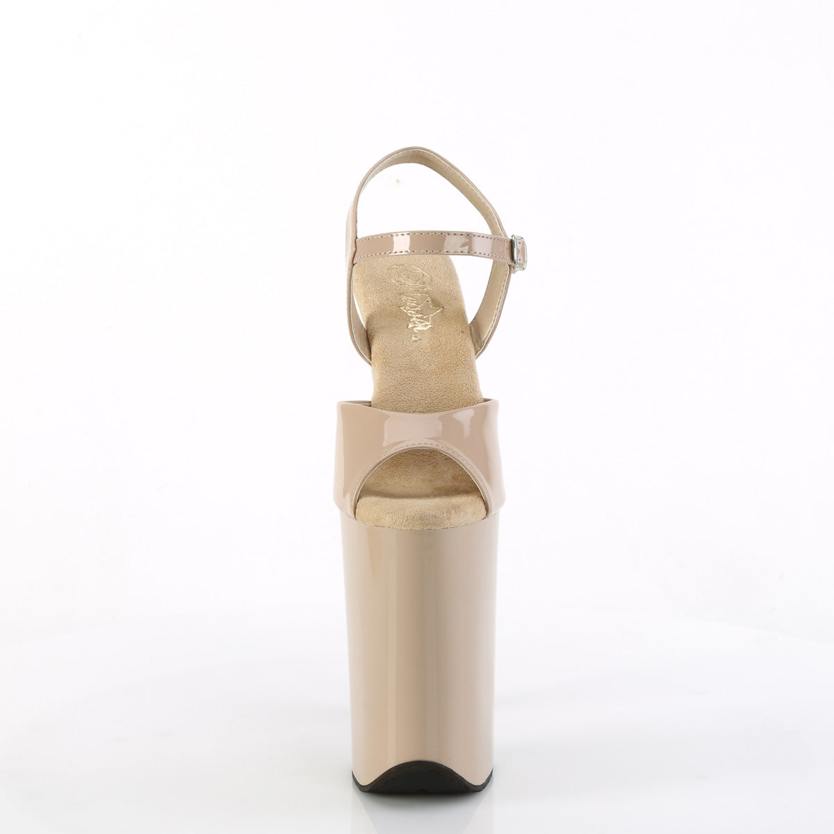 【PLEASER】INFINITY-909 シューズ Nude Pat/Nude【取寄】