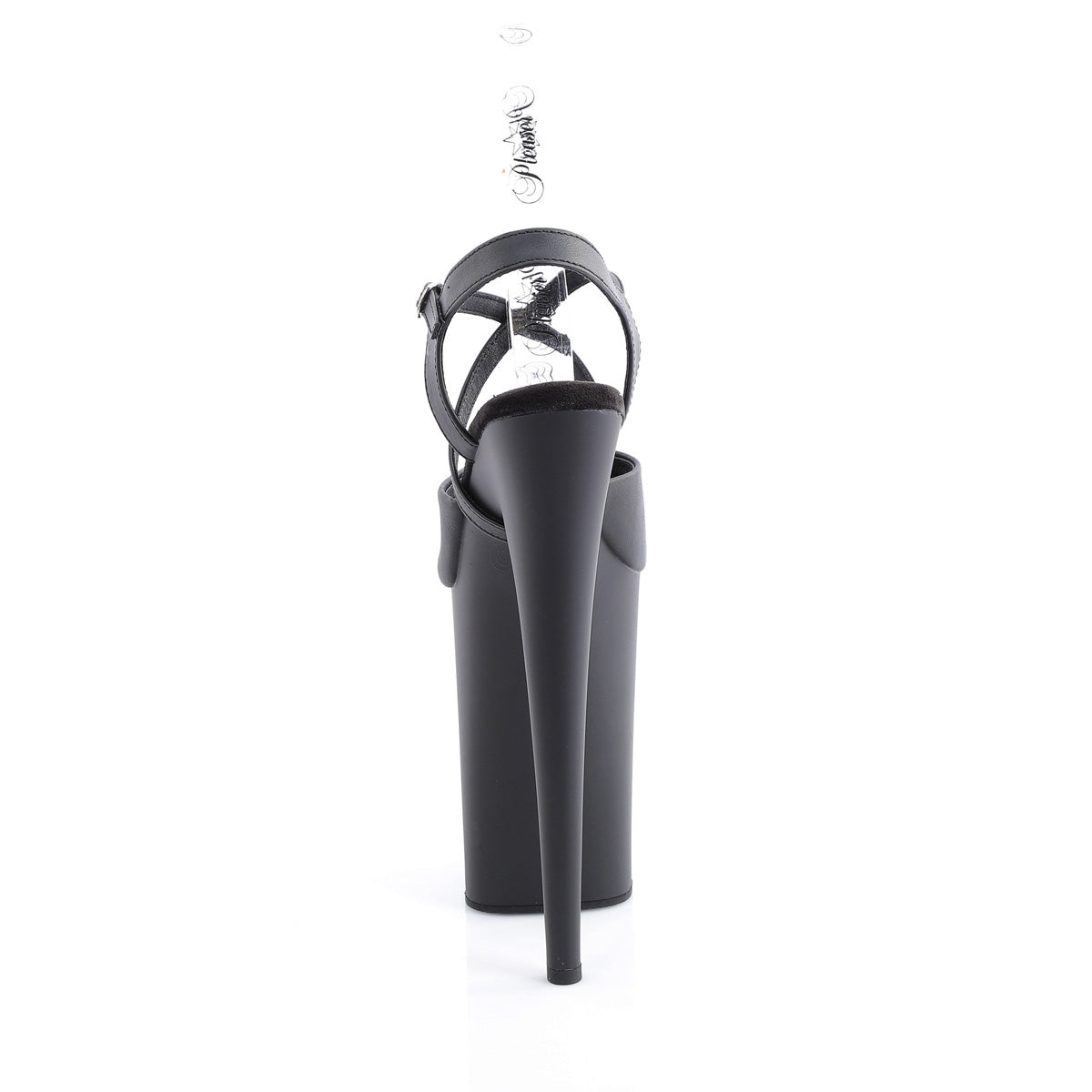 【PLEASER】INFINITY-924 シューズ Blk Faux Leather/Blk Matte【取寄】