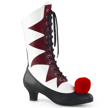 【FUNTASMA】IT-120 ブーツ White-Burgundy Pu【取寄】