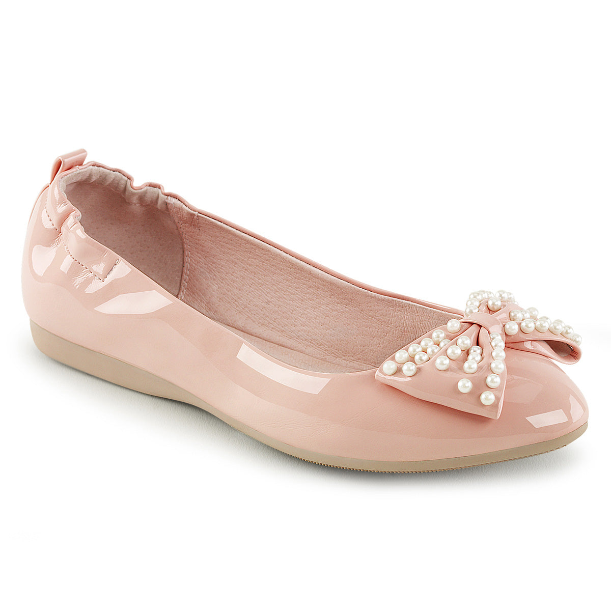 【PIN UP COUTURE】IVY-09 シングルソールシューズ B. Pink Pat【取寄】