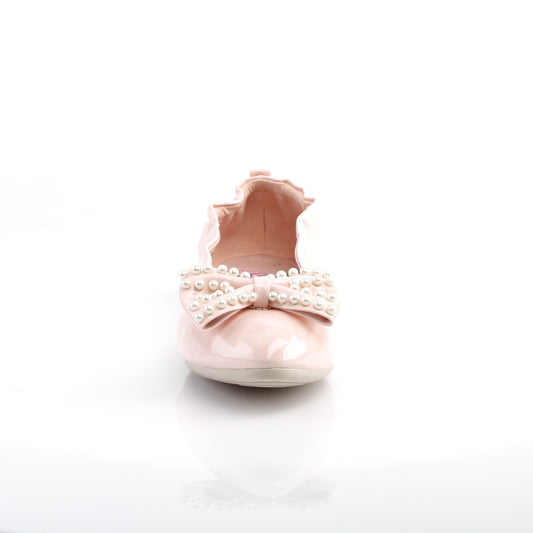 【PIN UP COUTURE】IVY-09 シングルソールシューズ B. Pink Pat【取寄】