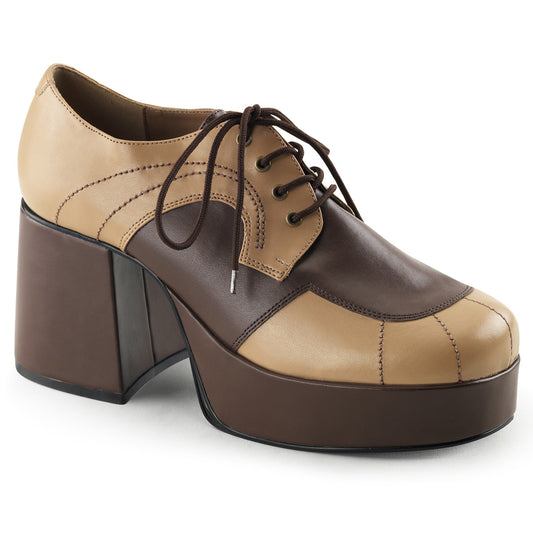 【FUNTASMA】JAZZ-06 シューズ Tan-Brown Pu【取寄】