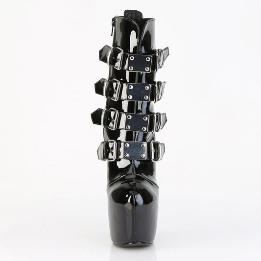 【PLEASER】JUBILANT-1023 プラットフォームシューズ Blk Pat【取寄】