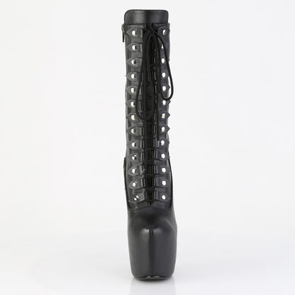 【PLEASER】JUBILANT-1048 シューズ Blk Str. Faux Leather【取寄】