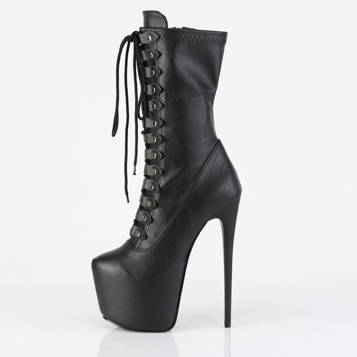 【PLEASER】JUBILANT-1048 シューズ Blk Str. Faux Leather【取寄】