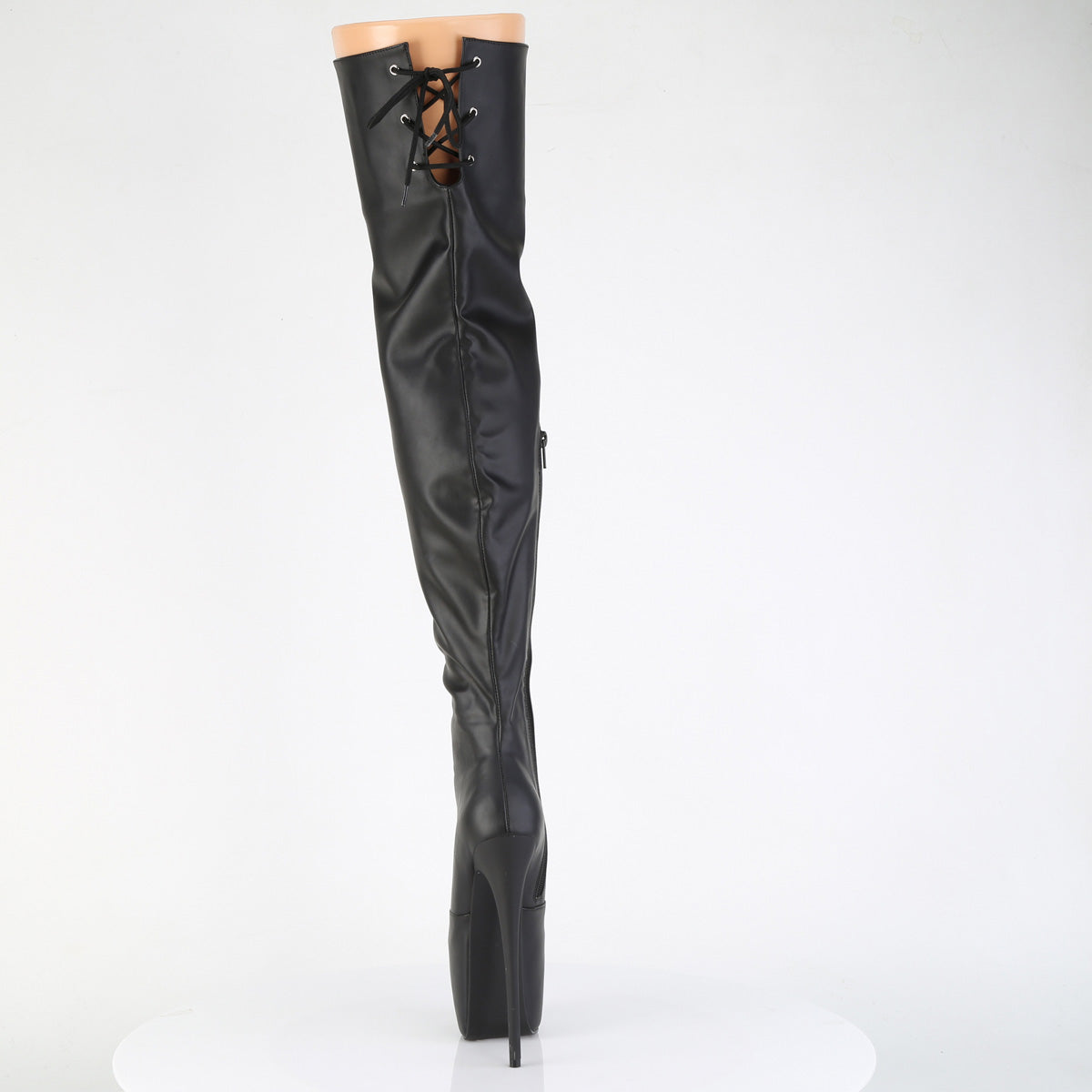 【PLEASER】JUBILANT-3007 シューズ Blk Str. Faux Leather【取寄】
