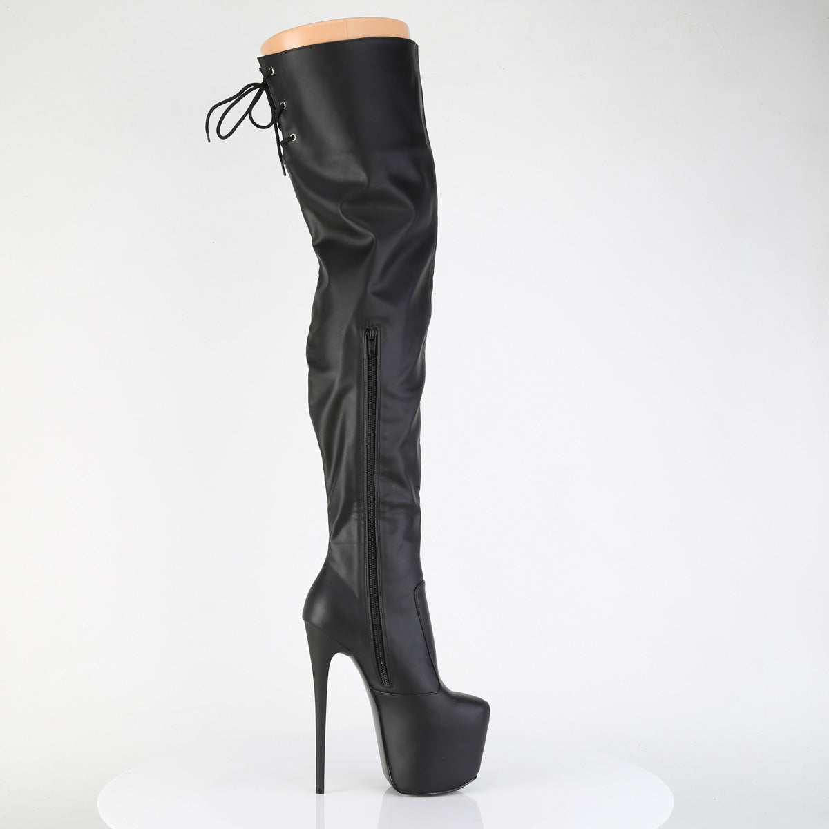 【PLEASER】JUBILANT-3007 シューズ Blk Str. Faux Leather【取寄】