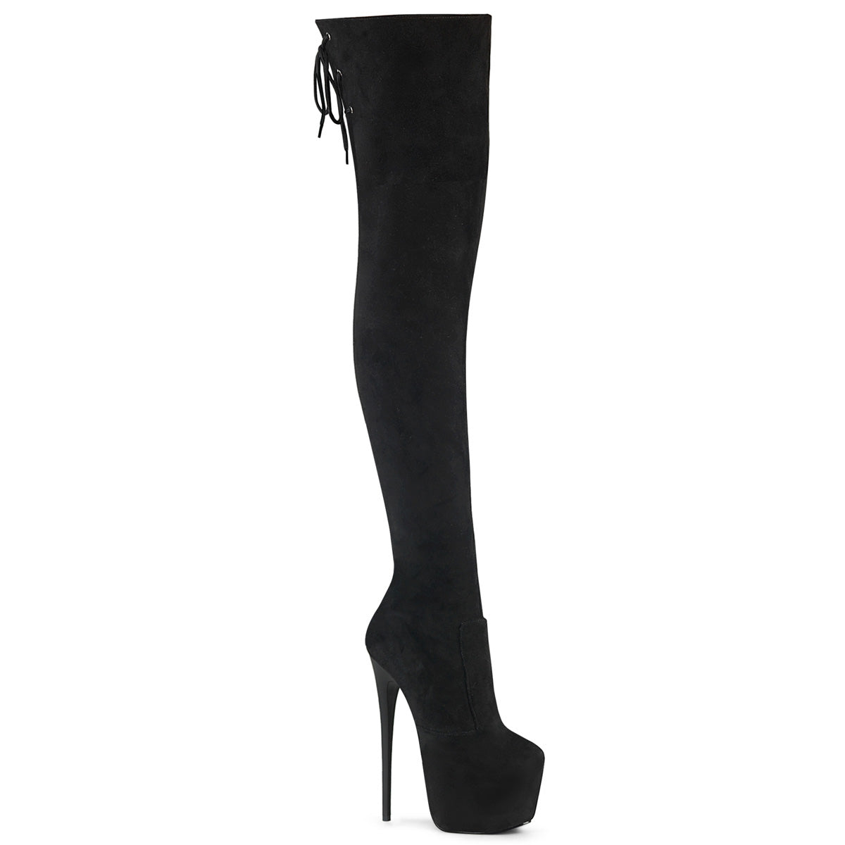 【PLEASER】JUBILANT-3007FS シューズ Blk Faux Suede【取寄】