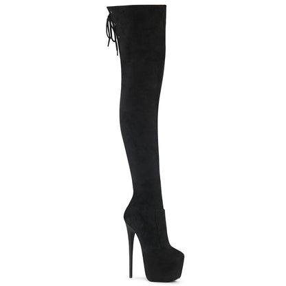 【PLEASER】JUBILANT-3007FS シューズ Blk Faux Suede【取寄】