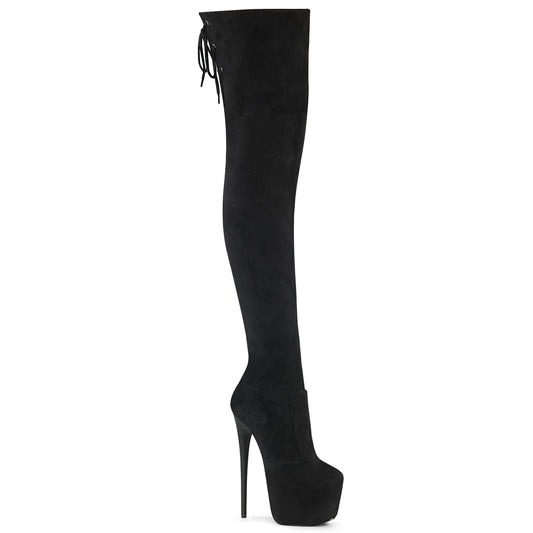 【PLEASER】JUBILANT-3007FS シューズ Blk Faux Suede【取寄】
