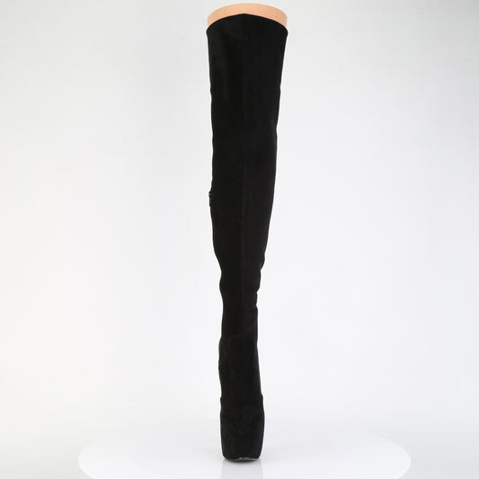 【PLEASER】JUBILANT-3007FS シューズ Blk Faux Suede【取寄】