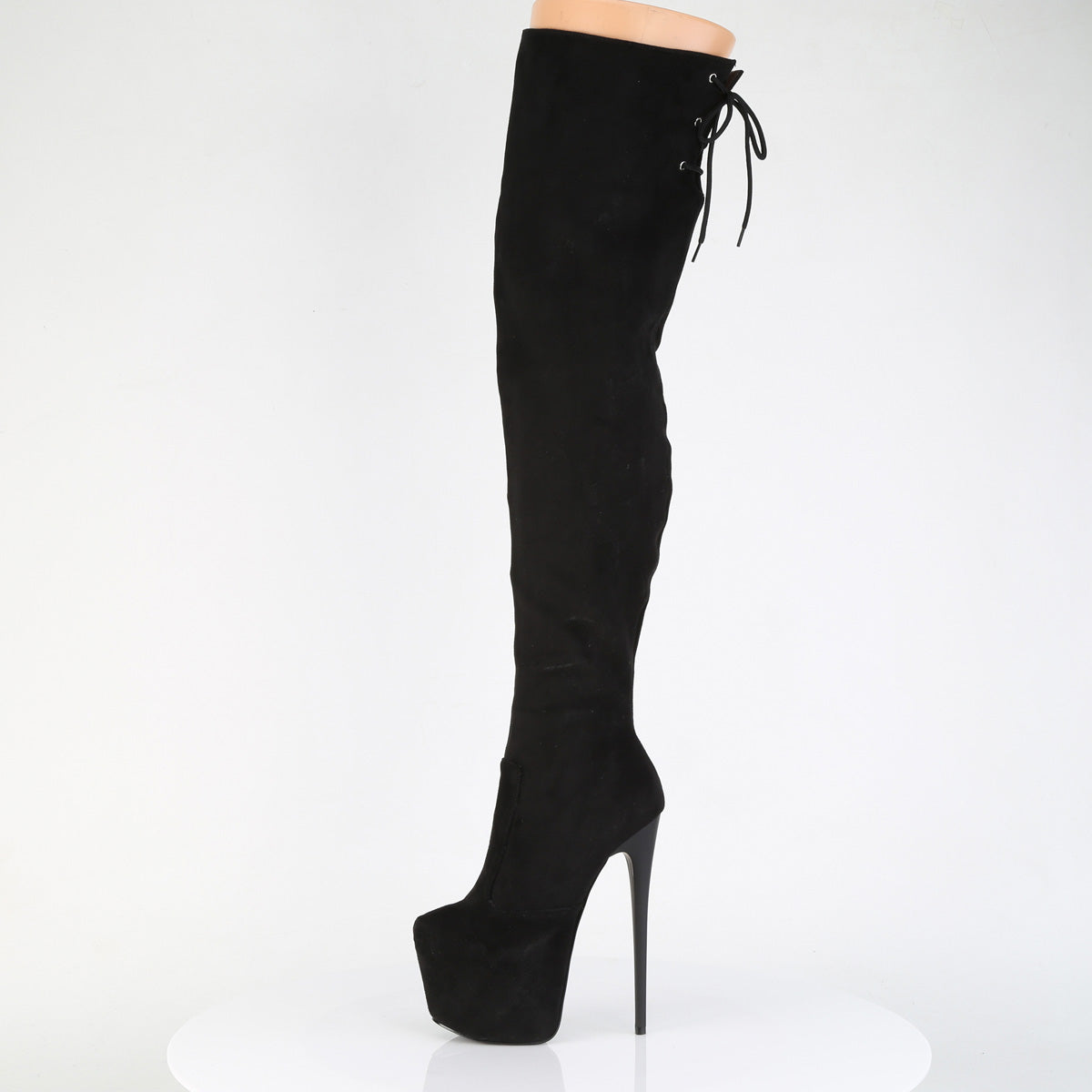 【PLEASER】JUBILANT-3007FS シューズ Blk Faux Suede【取寄】