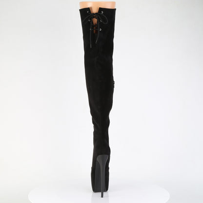 【PLEASER】JUBILANT-3007FS シューズ Blk Faux Suede【取寄】