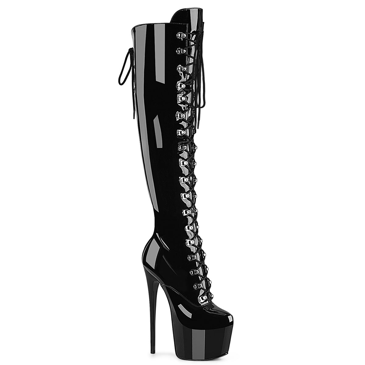 【PLEASER】JUBILANT-3012 シューズ Blk Str. Pat【取寄】