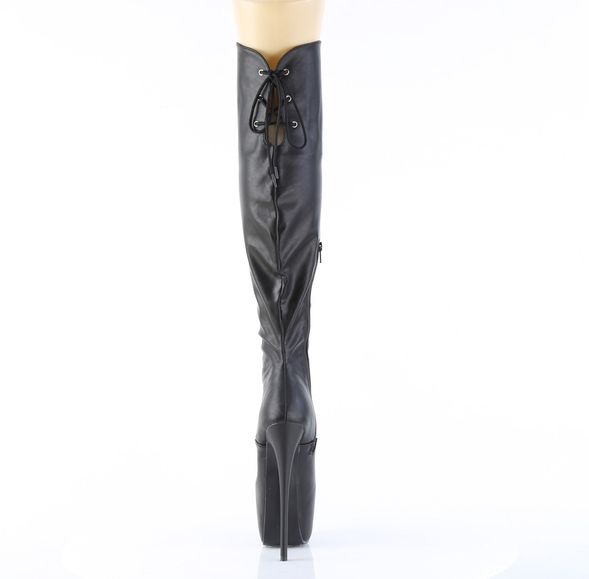 【PLEASER】JUBILANT-3012 シューズ Blk Str. Faux Leather【取寄】