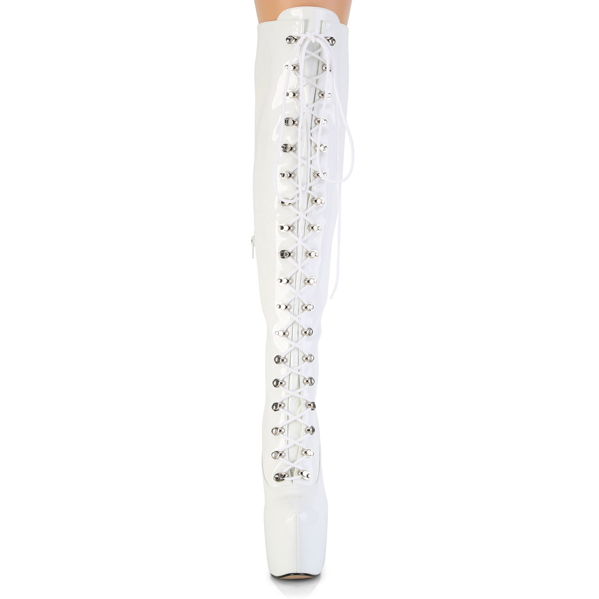 【PLEASER】JUBILANT-3012 シューズ Wht Str. Pat【取寄】
