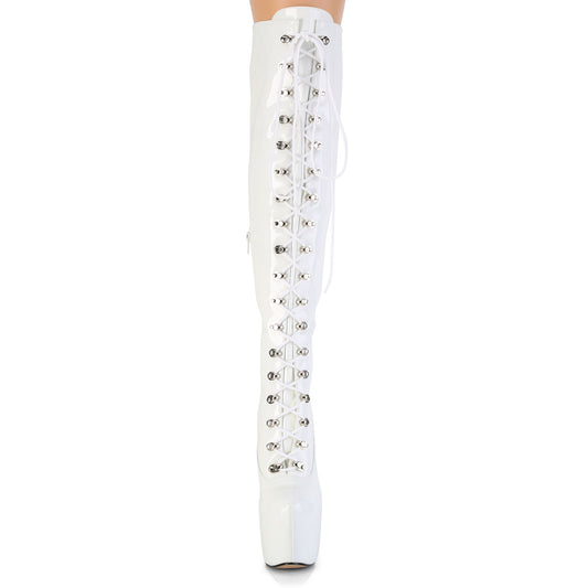 【PLEASER】JUBILANT-3012 シューズ Wht Str. Pat【取寄】