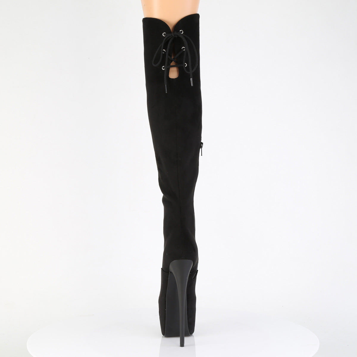 【PLEASER】JUBILANT-3012FS シューズ Blk Faux Suede【取寄】
