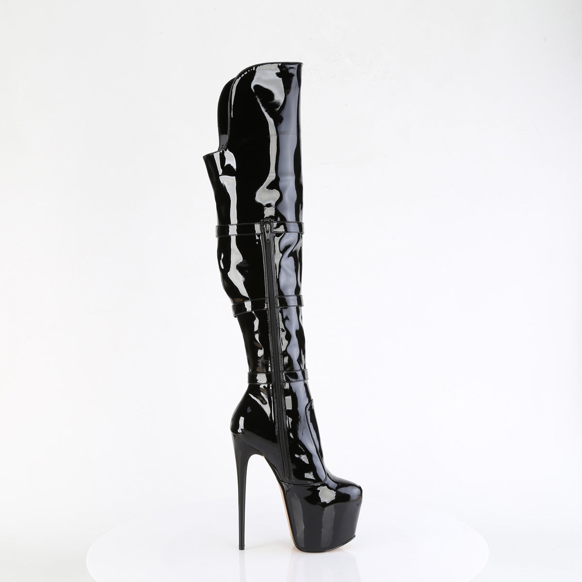 【PLEASER】JUBILANT-3018 シューズ Blk Str. Pat【取寄】