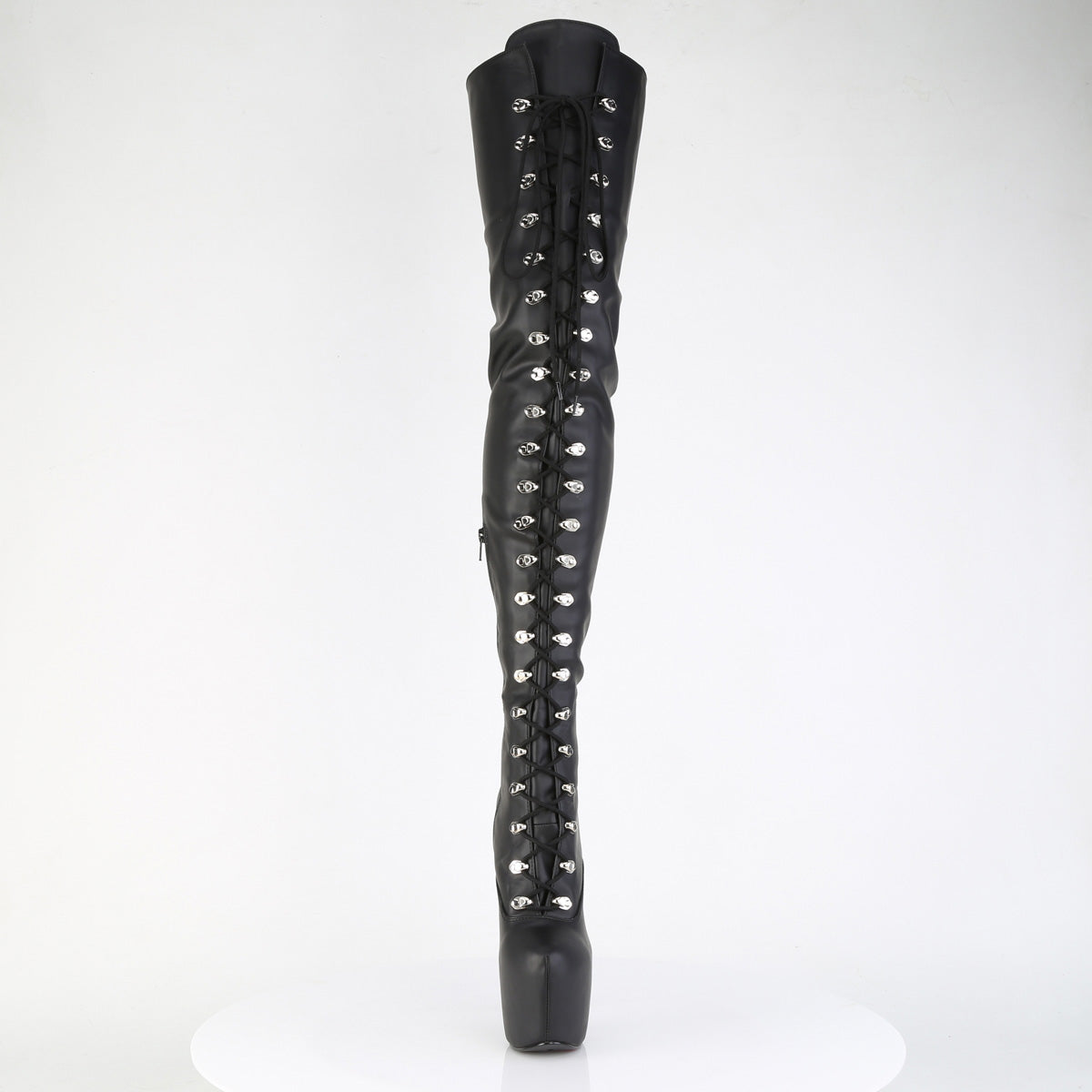 【PLEASER】JUBILANT-4012 シューズ Blk Str. Faux Leather【取寄】
