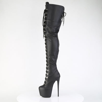 【PLEASER】JUBILANT-4012 シューズ Blk Str. Faux Leather【取寄】