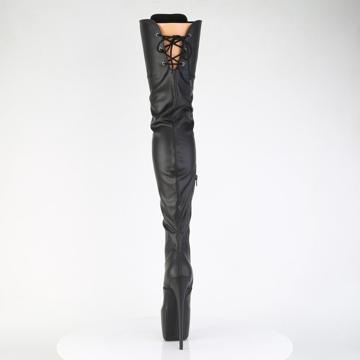 【PLEASER】JUBILANT-4012 シューズ Blk Str. Faux Leather【取寄】