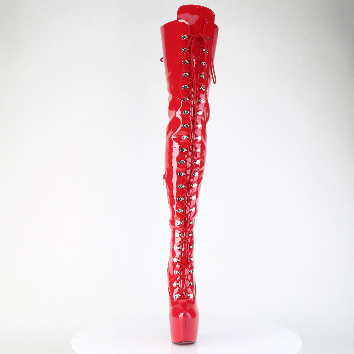 【PLEASER】JUBILANT-4012 シューズ Red Str. Pat【取寄】