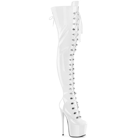 【PLEASER】JUBILANT-4012 シューズ Wht Str. Pat【取寄】