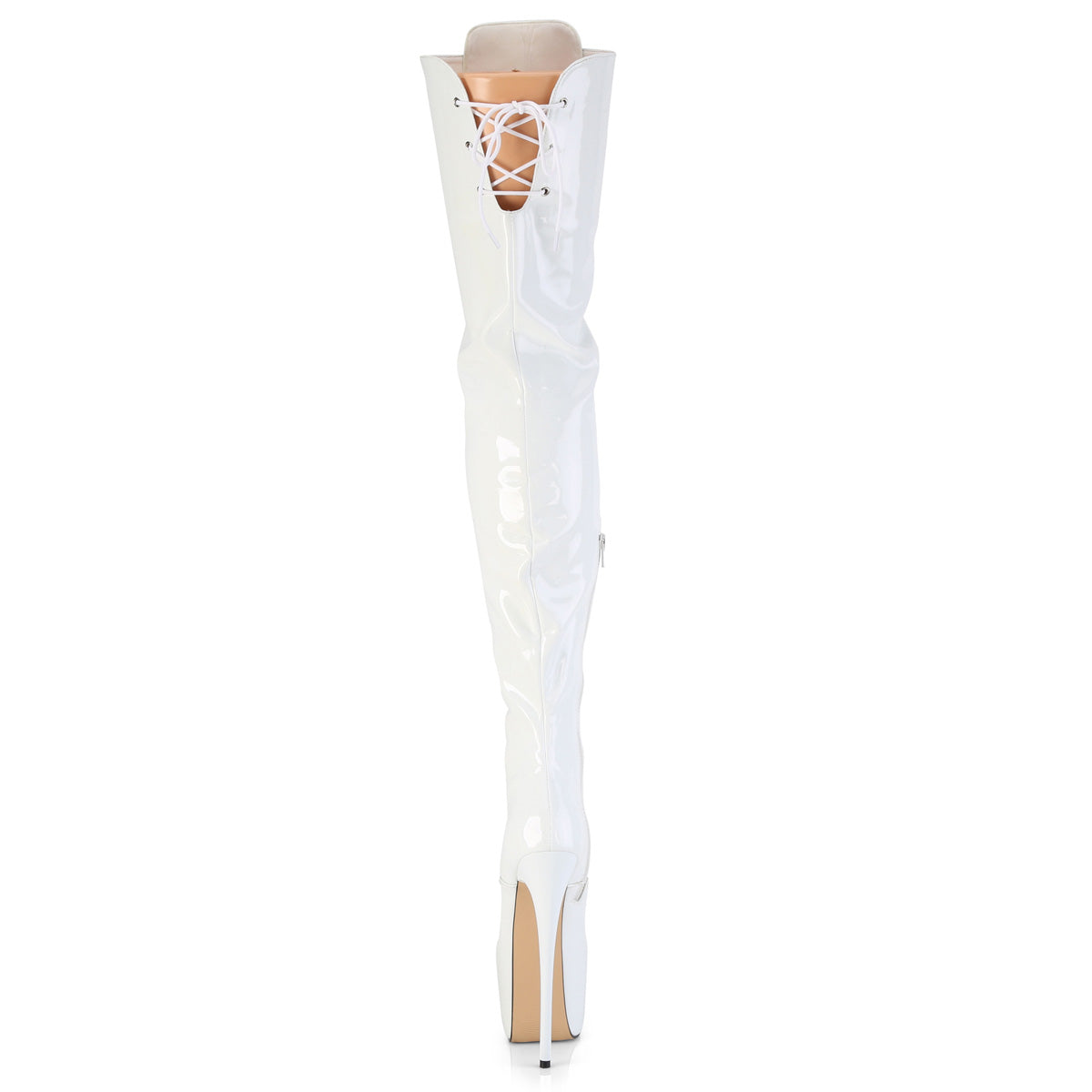 【PLEASER】JUBILANT-4012 シューズ Wht Str. Pat【取寄】