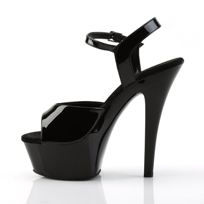【PLEASER】KISS-209 シューズ Blk Pat/Blk【取寄】