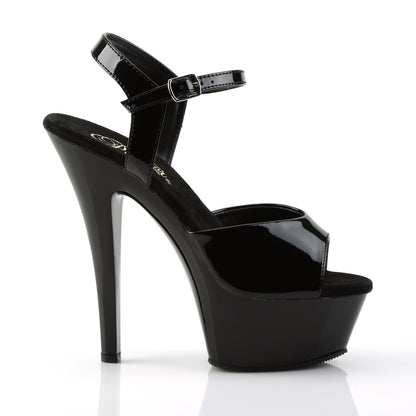 【PLEASER】KISS-209 シューズ Blk Pat/Blk【取寄】