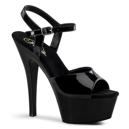 【PLEASER】KISS-209 シューズ Blk Pat/Blk【取寄】