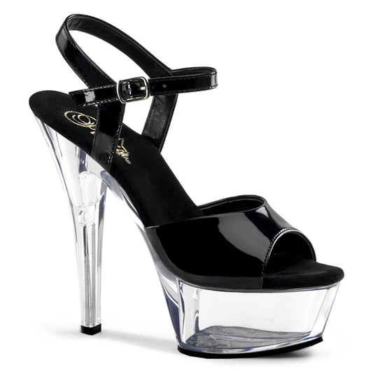 【PLEASER】KISS-209 シューズ Blk Pat/Clr【取寄】