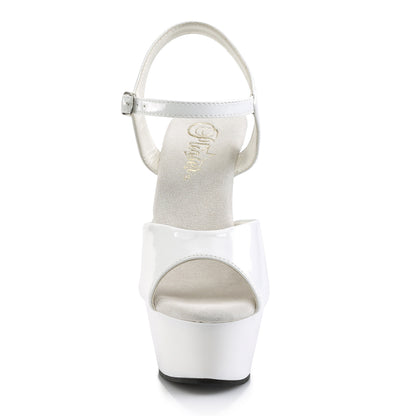 【PLEASER】KISS-209 シューズ Wht Pat/Wht【取寄】