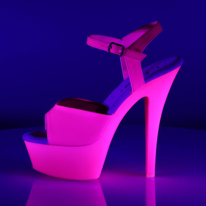 【PLEASER】KISS-209UV シューズ Neon H. Pink/H. Pink【取寄】