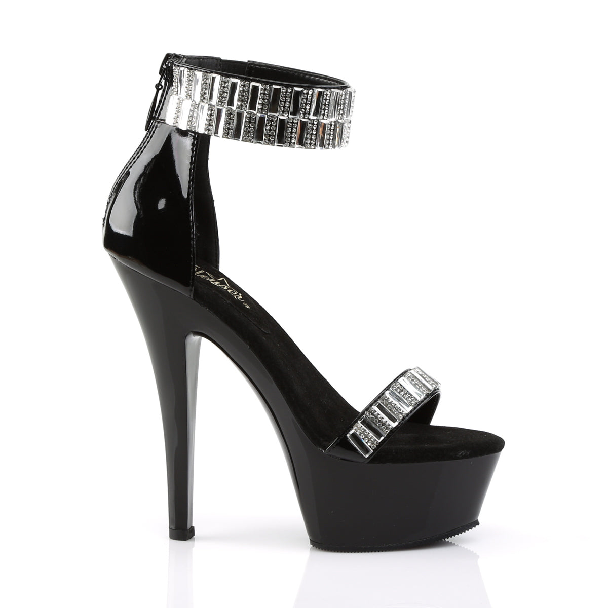 【PLEASER】KISS-269RS シューズ Blk/Blk【取寄】
