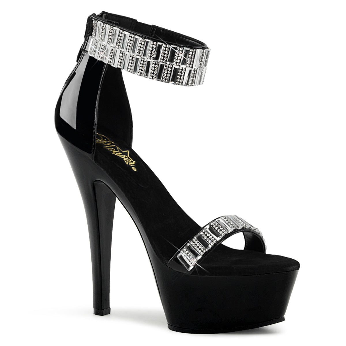 【PLEASER】KISS-269RS シューズ Blk/Blk【取寄】